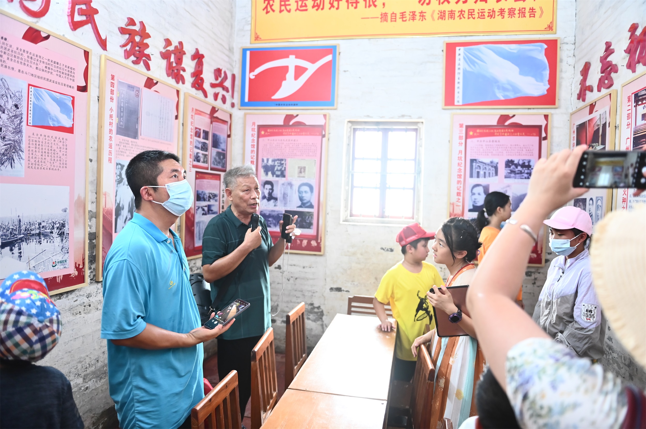 2022年7月30日，區(qū)博物館成功舉辦“童心向黨 喜迎二十大”小托村紅色故事研學(xué)游-1.JPG